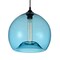 Cwi Lighting Glass 1 Light Down Mini Pendant With Blue Finish 5553P12- Blue - alternate 2
